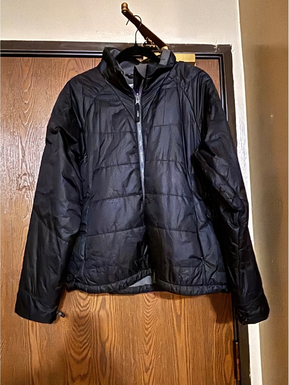 Black Columbia Quilted Titanium Tech Fall Jacket- Size XL